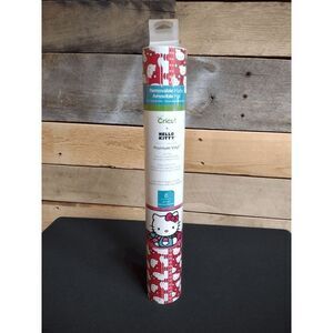 NEW Cricut Premium Vinyl Hello Kitty Removable Matte 6, 12"x12"